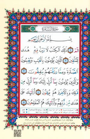 Color Coded Tajweed Quran Economic Version (5.5