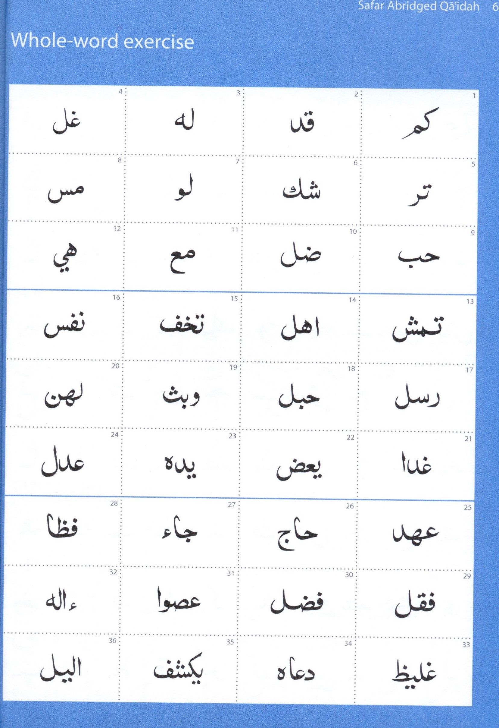 Abridged Qa'idah