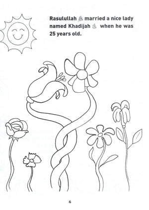 The Life and Sayings of Rasulullah Coloring Book