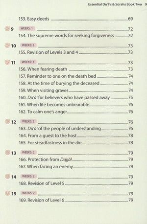 Essential Duas and Surahs Book 2 (Urdu Script)