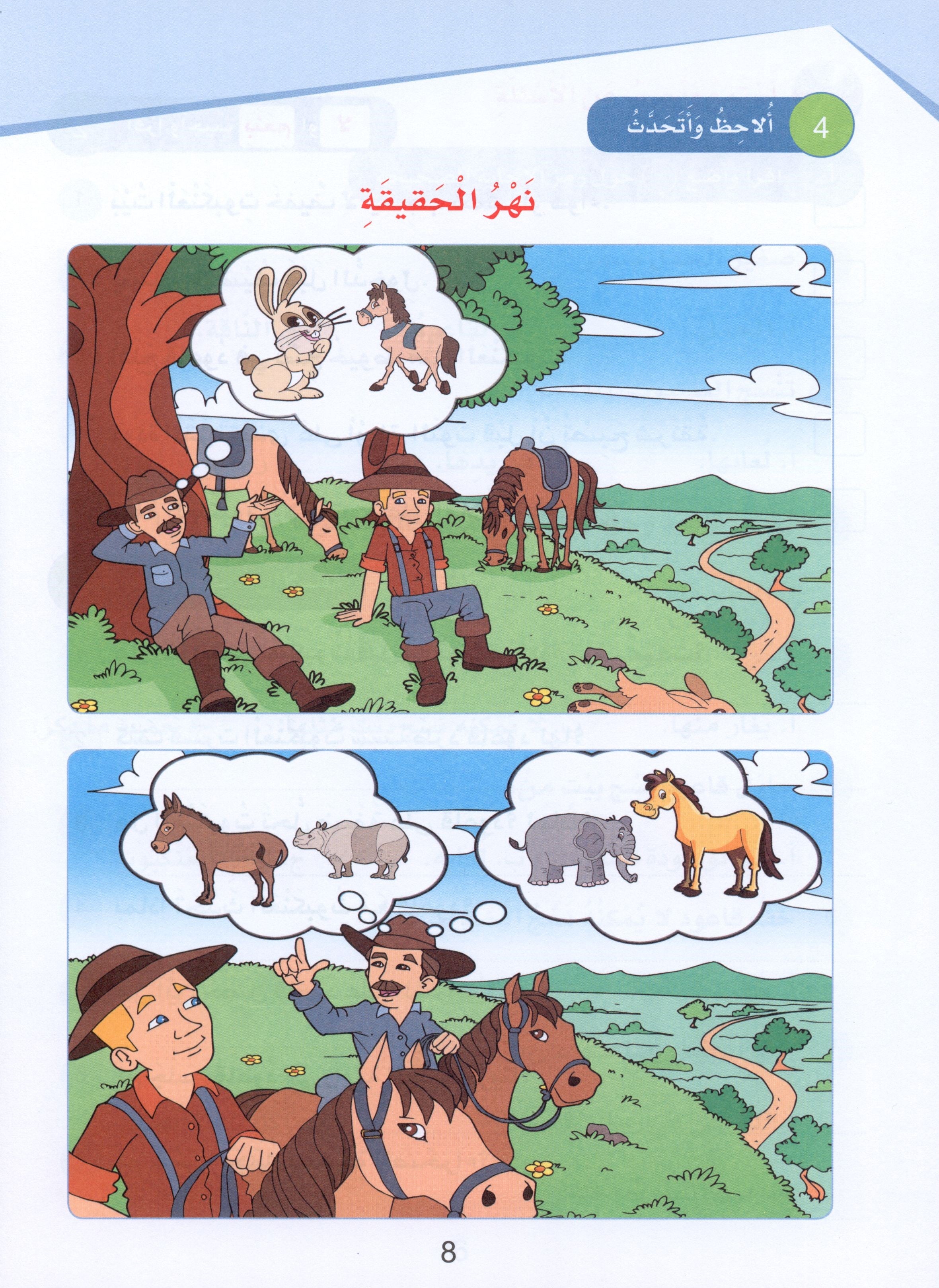 Arabic Sanabel Textbook Level 6 سنابل العربية