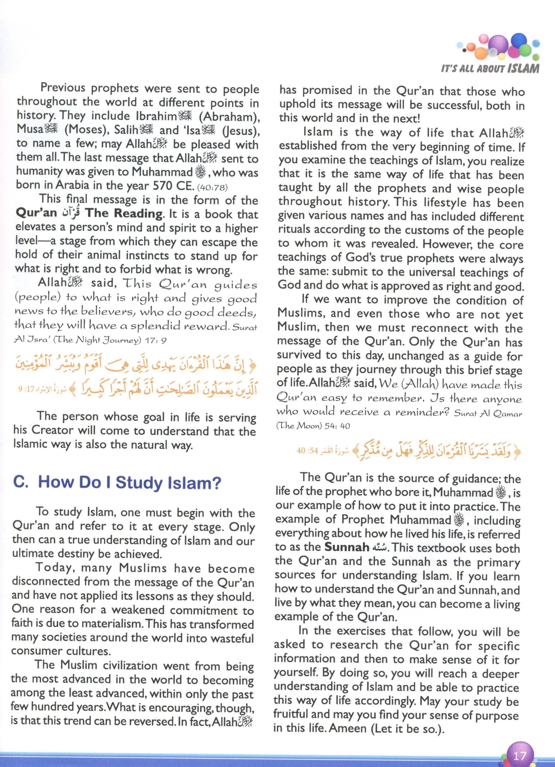 It's ALL About Islam Level 8