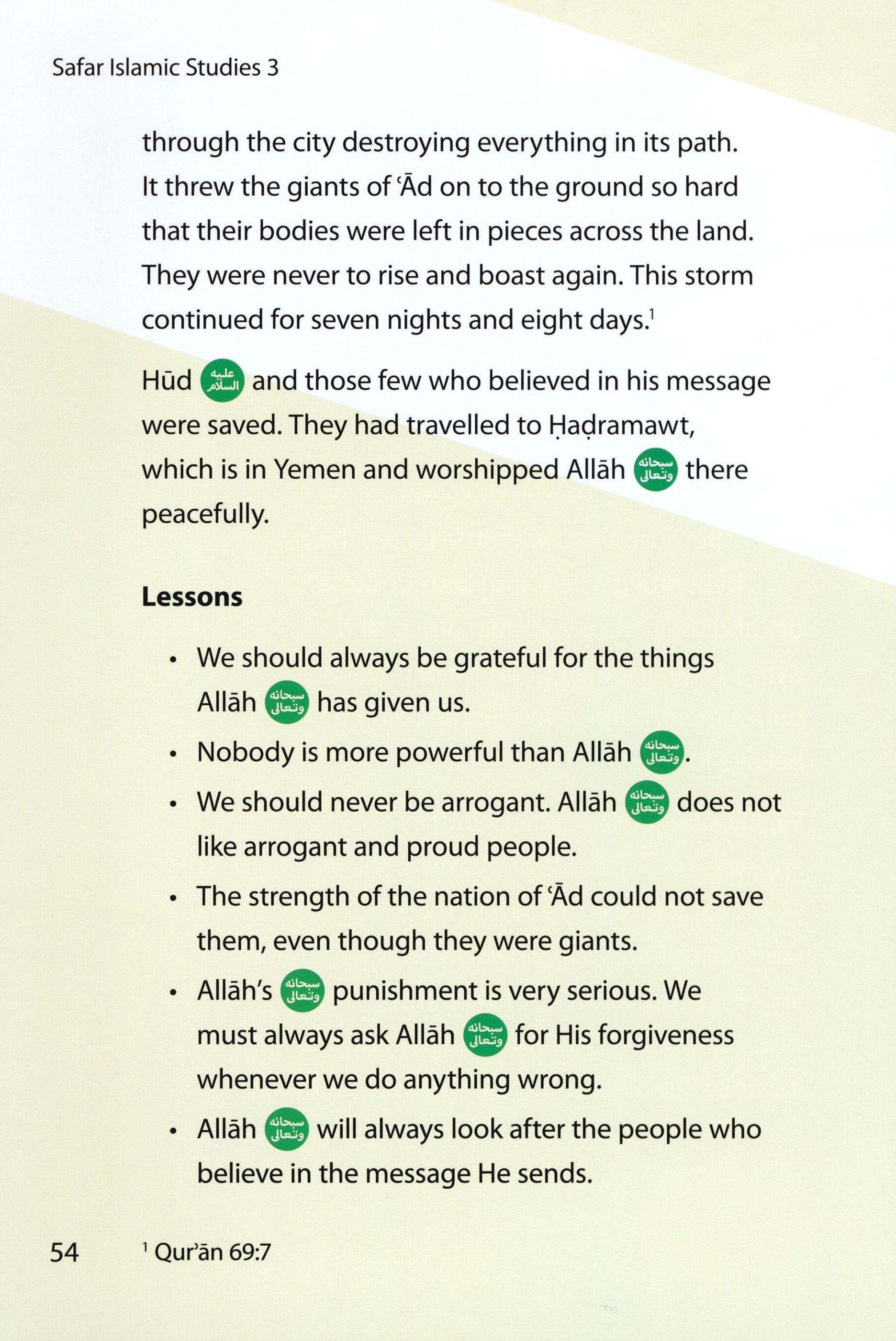 Safar Islamic Studies Textbook 3
