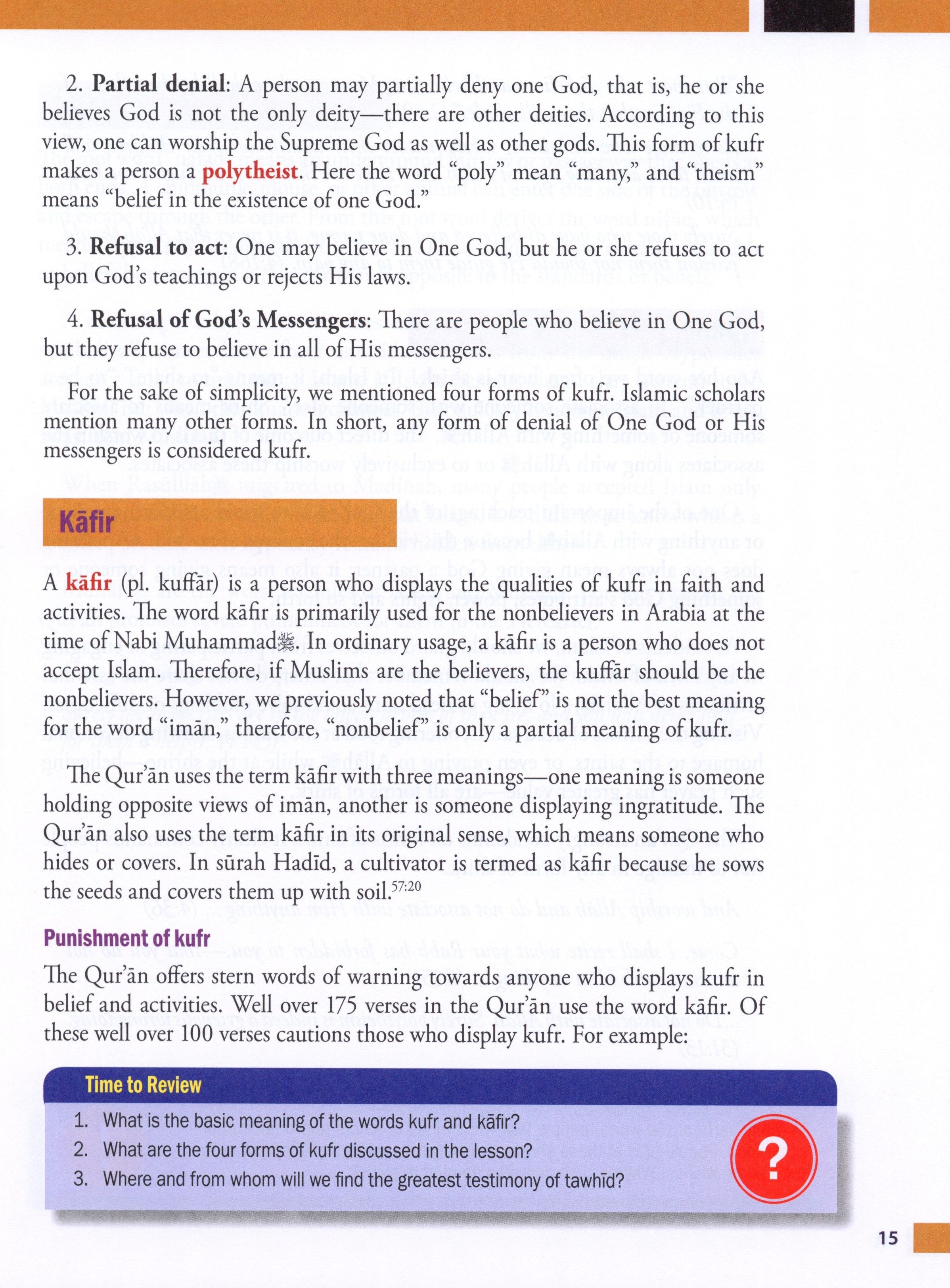 Weekend Learning Islamic Studies Level 5