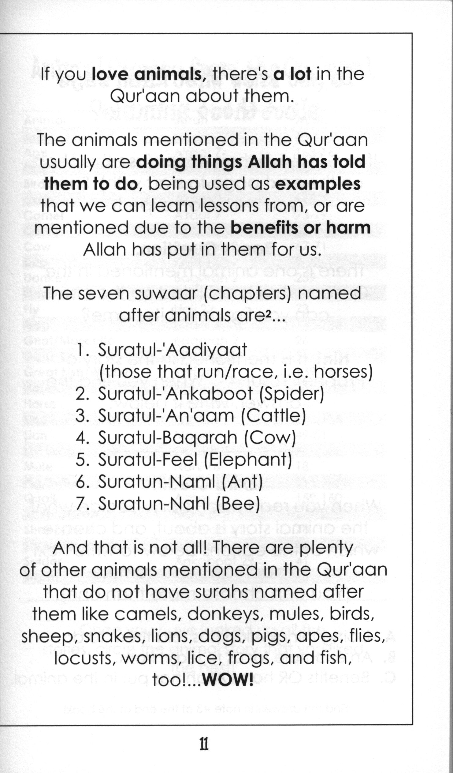 Mini Tafseer Book Suratul-'Aadiyaat (Surah 100)