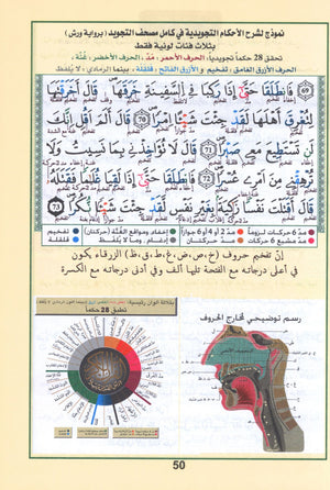 تجويد القرآن برواية ورش 7 × 9