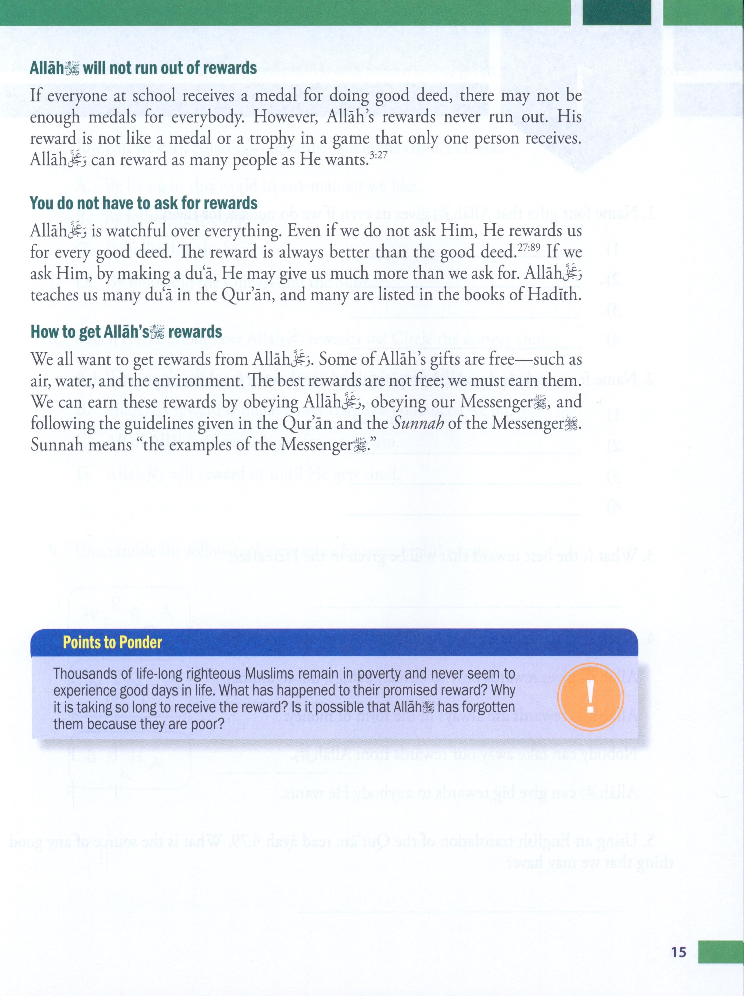 Weekend Learning Islamic Studies Level 4