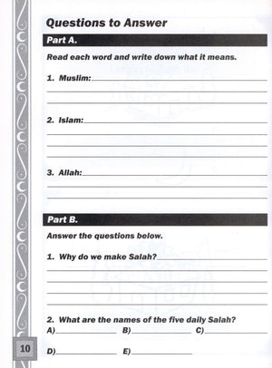 Color and Learn Salah