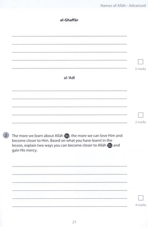 Safar Islamic Studies Workbook 4
