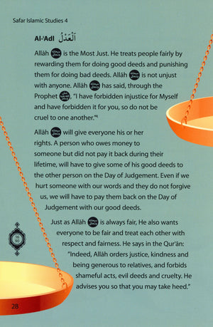 Safar Islamic Studies Textbook 4