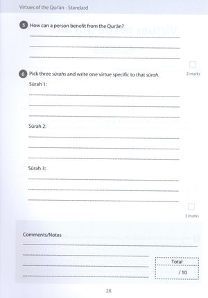 Safar Islamic Studies Workbook 6