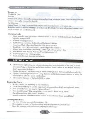 Learning Islam Teacher Book Level 3 (8th Grade)
