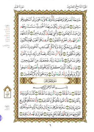 Al-Qaidah An-Noraniah - Juz’ Tabarak & Suratul-Fatihah for Beginners Large 8.5 x 11.5 القاعدة النورانية وتطبيقاتها على جزء تبارك مع سورة الفاتحة للمبتدئين