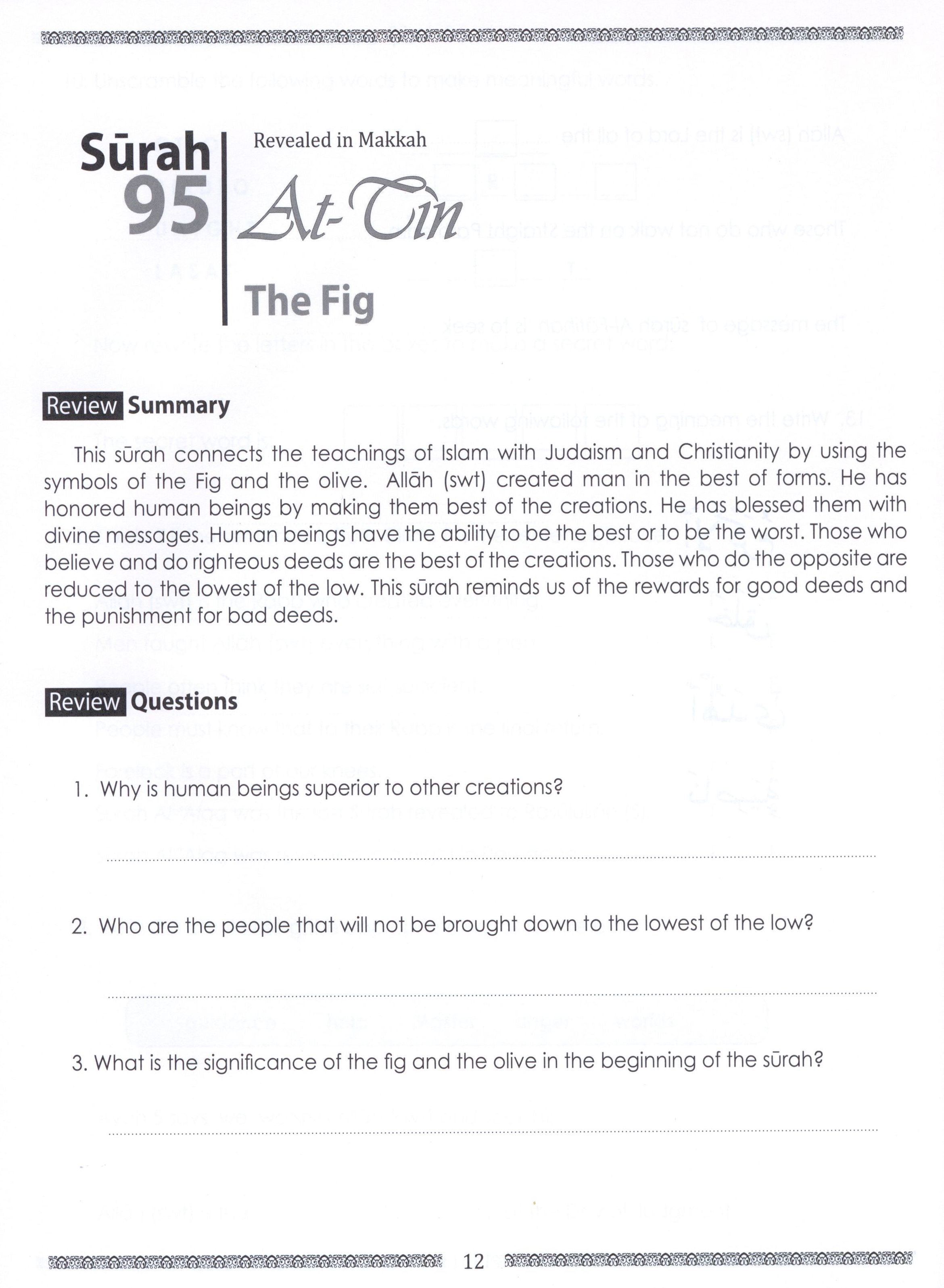 Weekend Learning Juz' Amma (Part 30) Workbook Volume 2