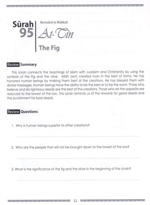Weekend Learning Juz' Amma (Part 30) Workbook Volume 2