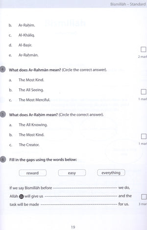 Safar Islamic Studies Workbook 2