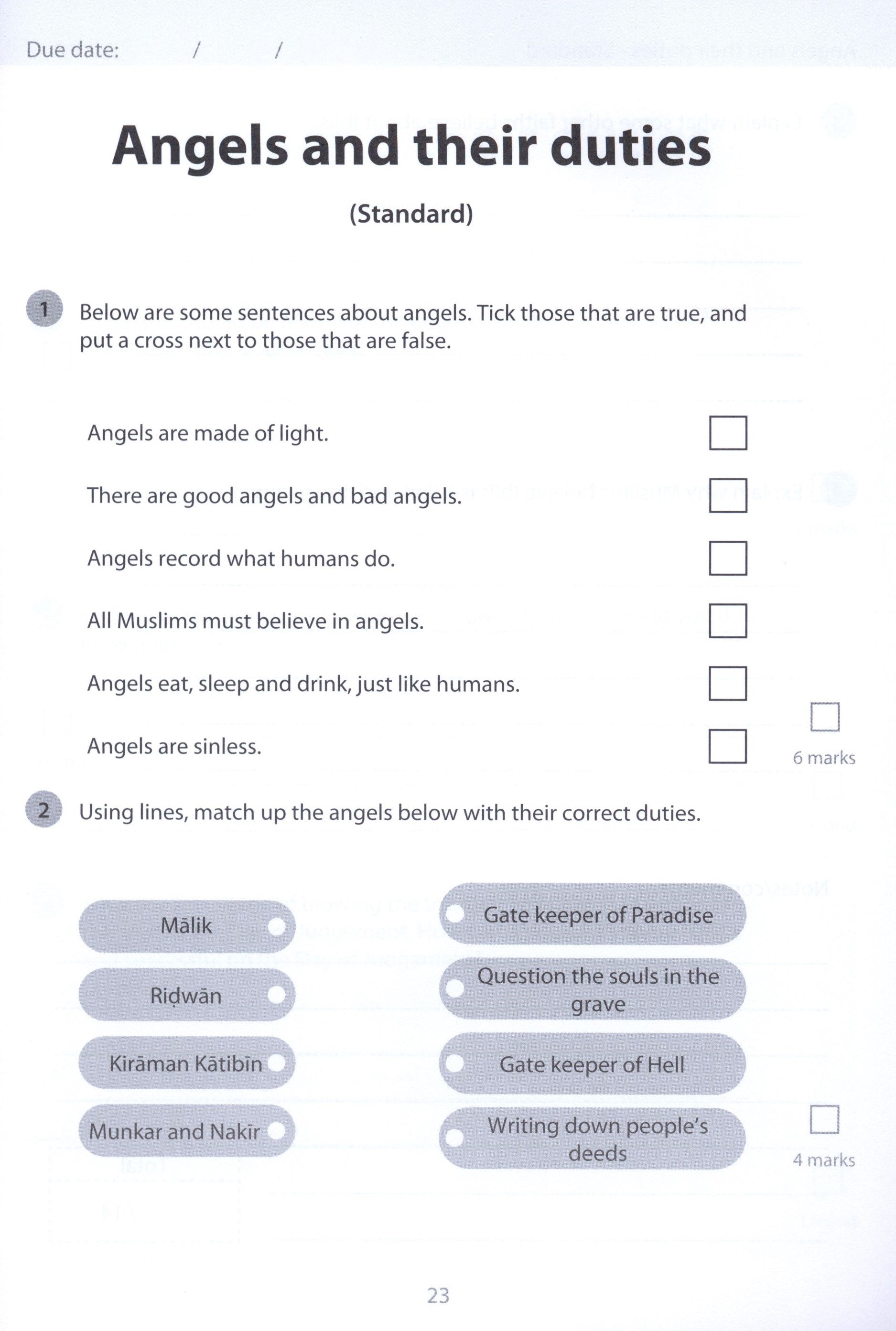 Safar Islamic Studies Workbook 4