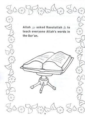 The Life and Sayings of Rasulullah Coloring Book