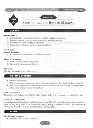 Learning Islam Teacher Book Level 2 (7th Grade)