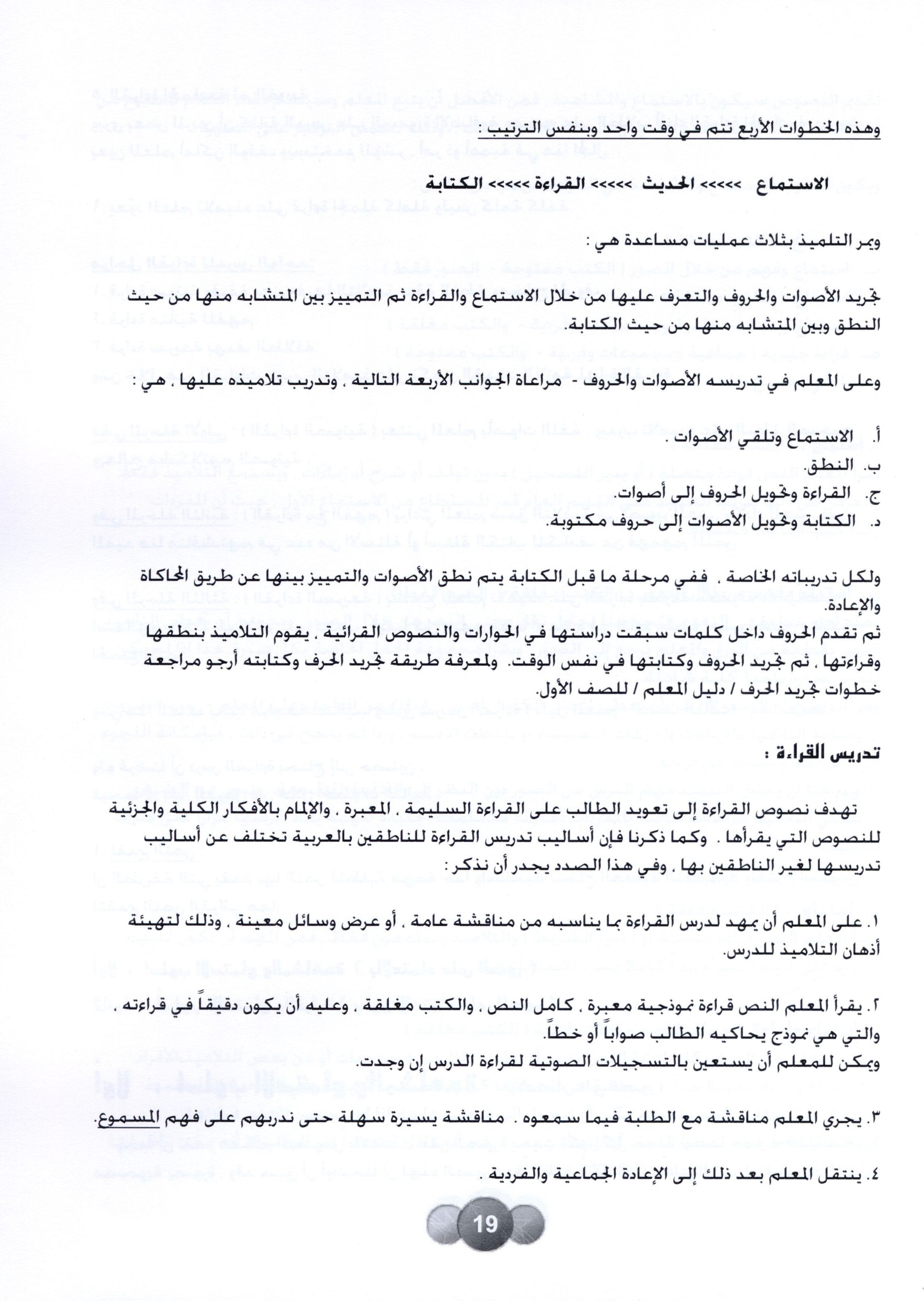 Horizons in the Arabic Language Teacher Book Level 4 الآفاق في اللغة العربية كتاب المعلم