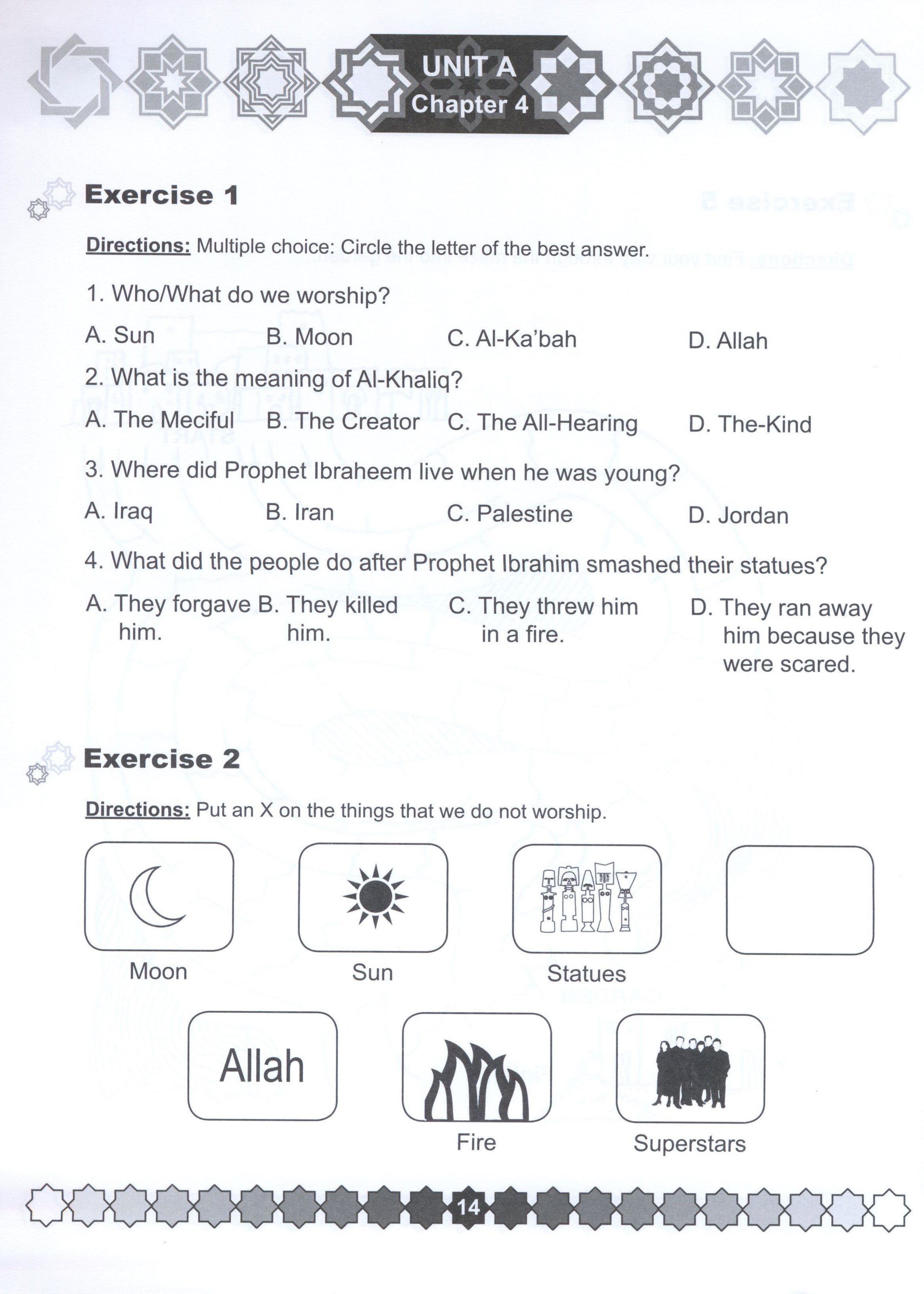 I Love Islam Workbook Level 2