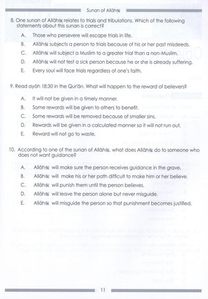 Weekend Learning Islamic Studies Workbook Level 8