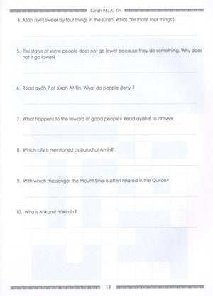 Weekend Learning Juz' Amma (Part 30) Workbook Volume 2