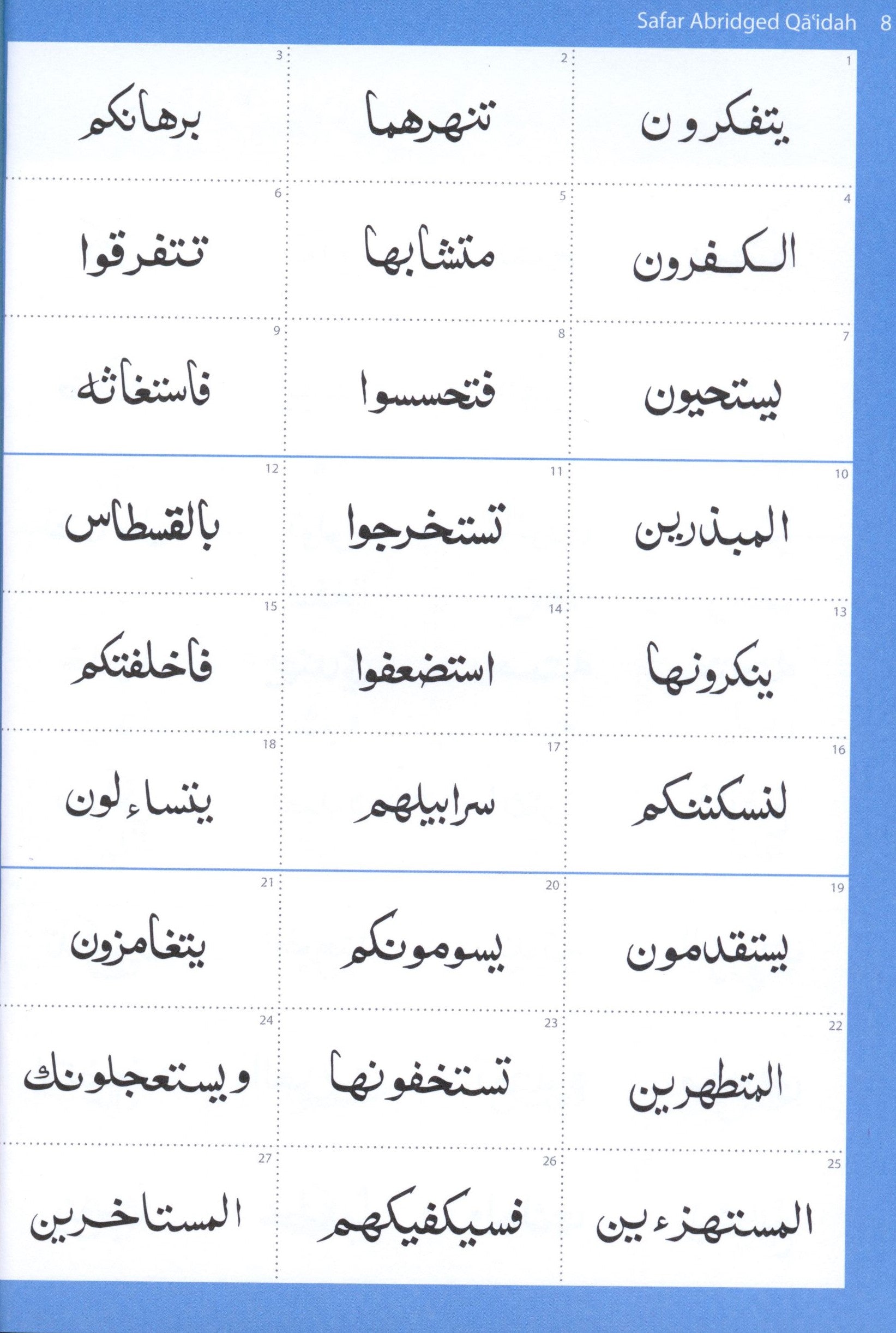 Abridged Qa'idah