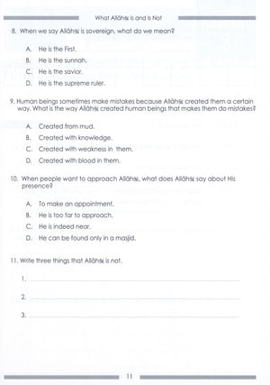 Weekend Learning Islamic Studies Workbook Level 3
