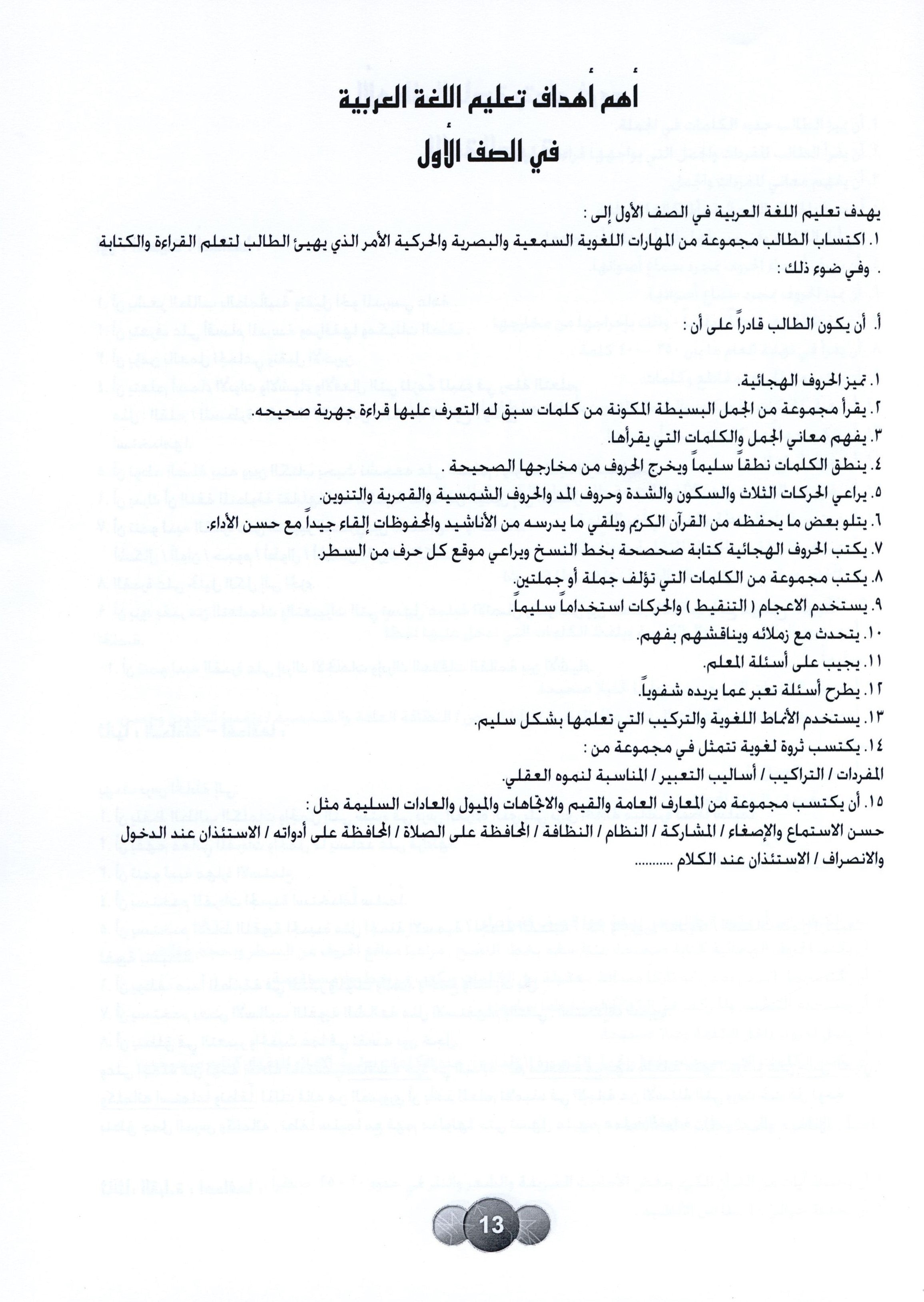 Horizons in the Arabic Language Teacher Book Level 1 الآفاق في اللغة العربية كتاب المعلم