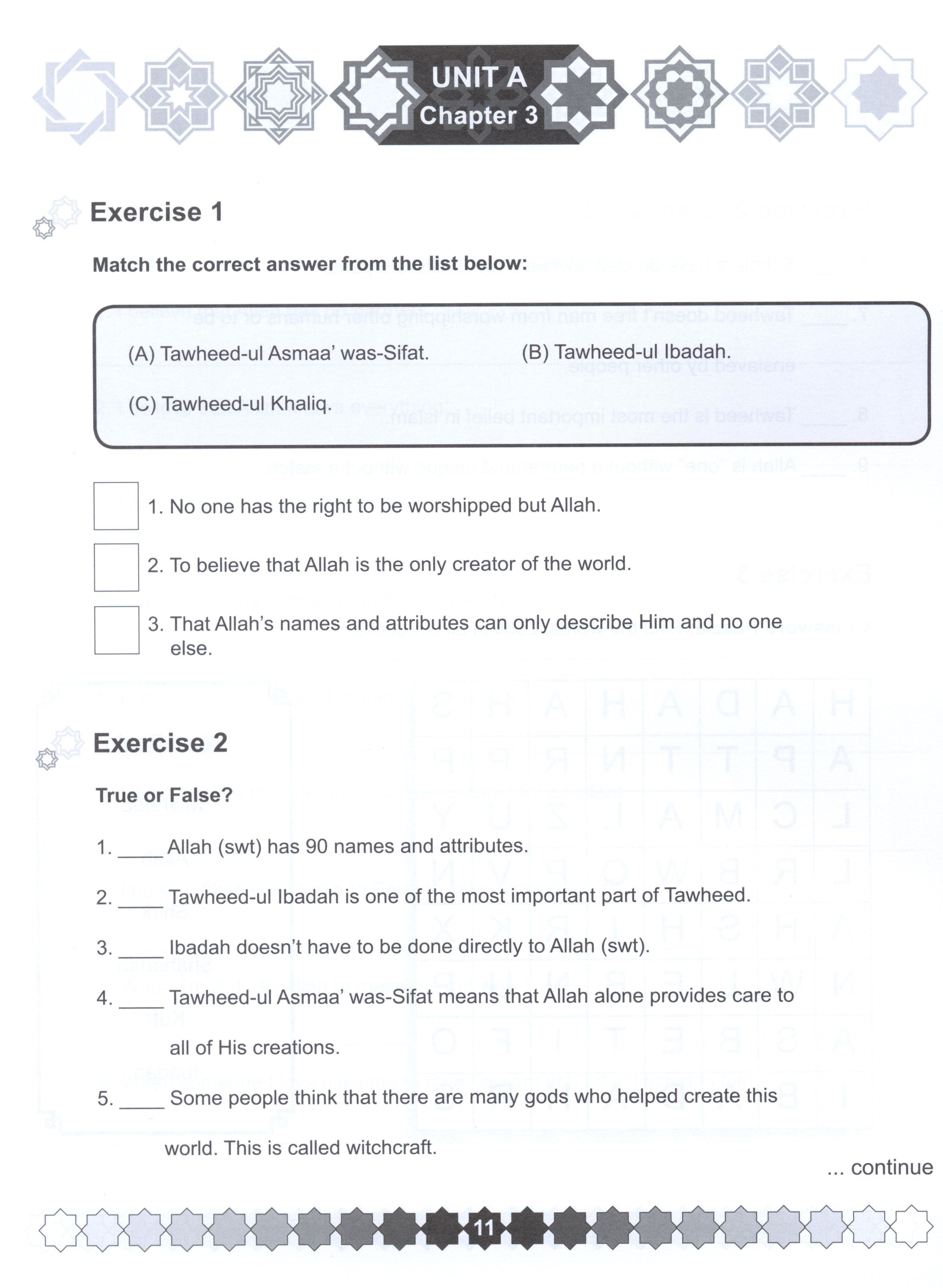 I Love Islam Weekend Edition Workbook Level 5