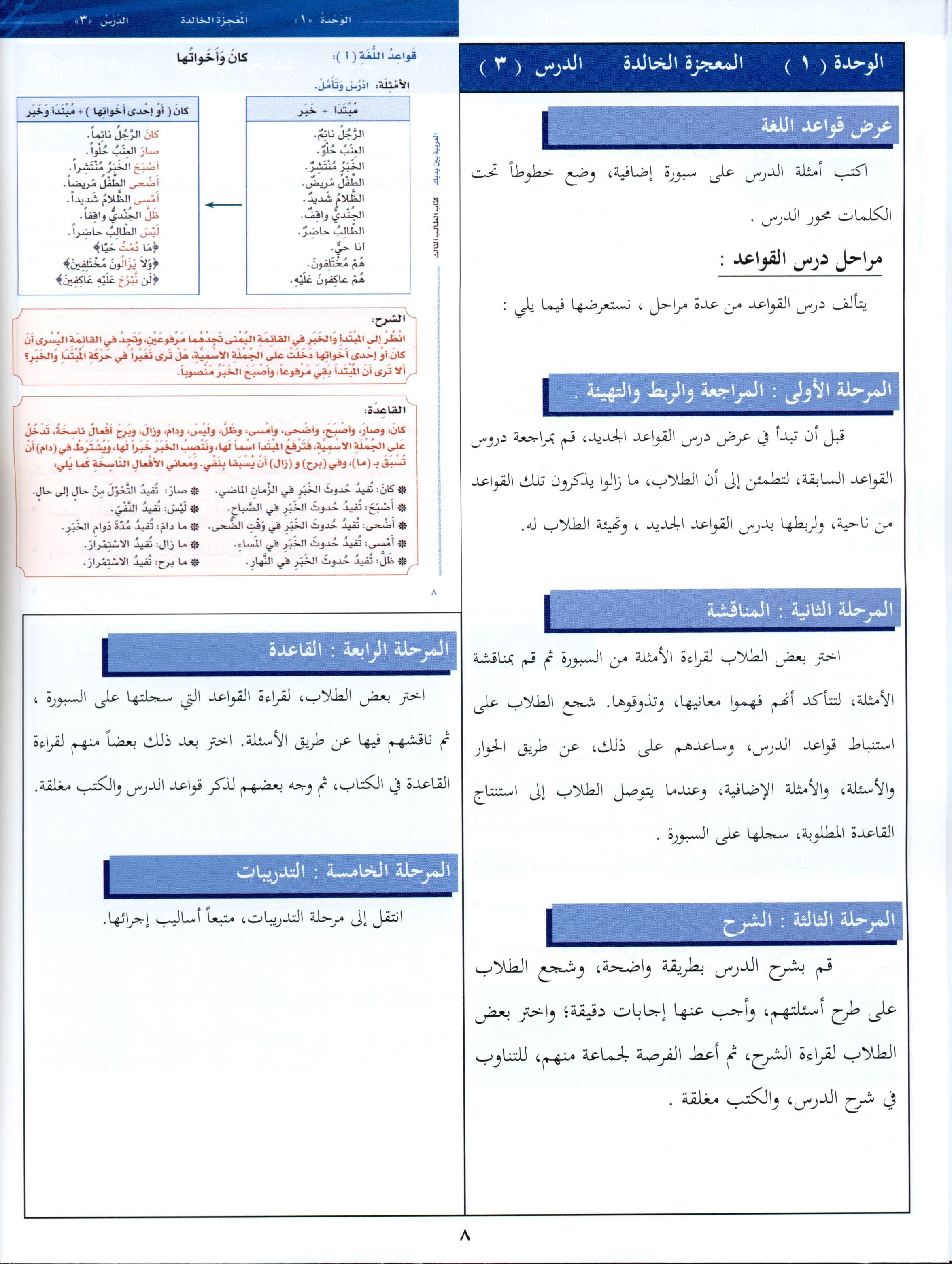 Arabic Between Your Hands Teacher Book Level 3 العربية بين يديك