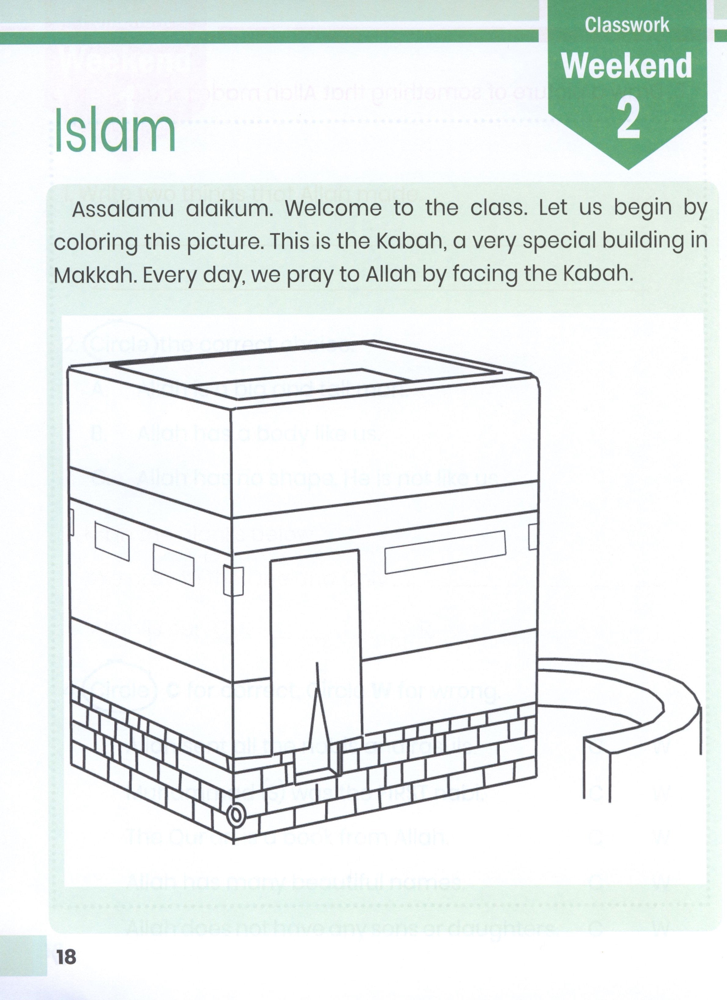 Weekend Learning Islamic Studies Level 1