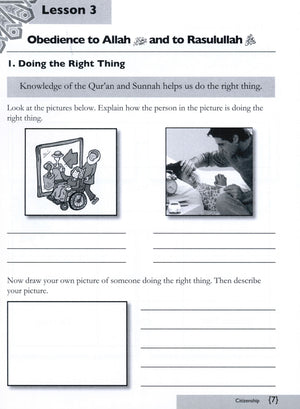 We Are Muslims Workbook Grade 3