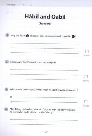 Safar Islamic Studies Workbook 3