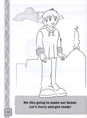 Color and Learn Salah