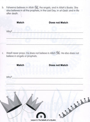We Are Muslims Workbook Grade 2