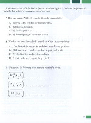 Weekend Learning Islamic Studies Level 4