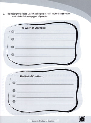 Teachings of the Qur'an Workbook Volume 3