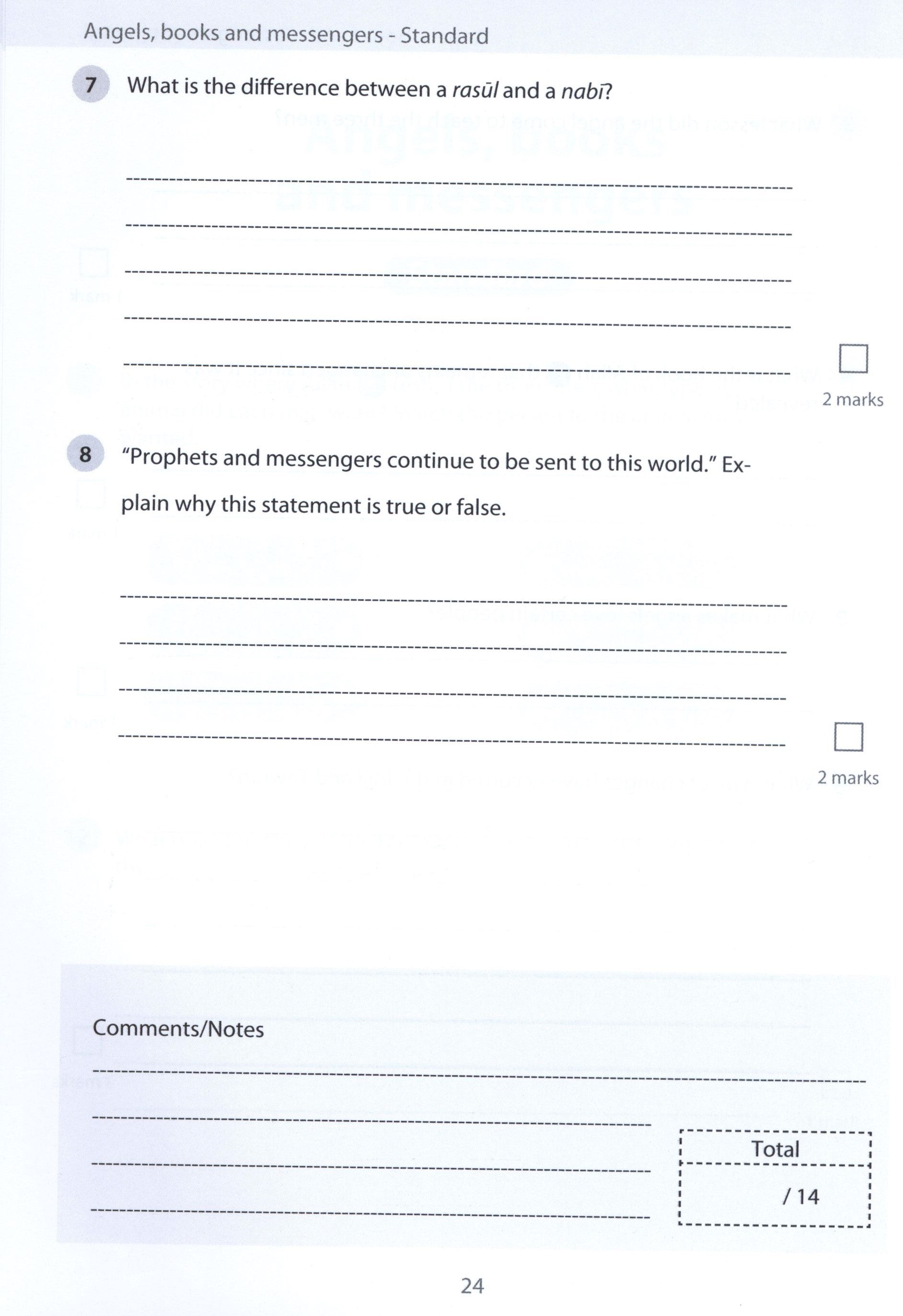 Safar Islamic Studies Workbook 5