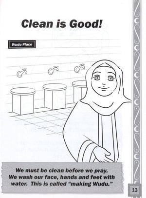 Color and Learn Salah