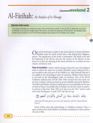 Weekend Learning Islamic Studies Level 10
