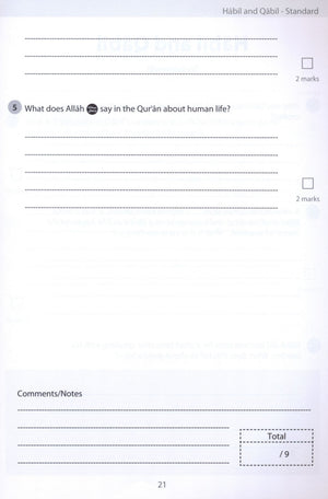Safar Islamic Studies Workbook 3
