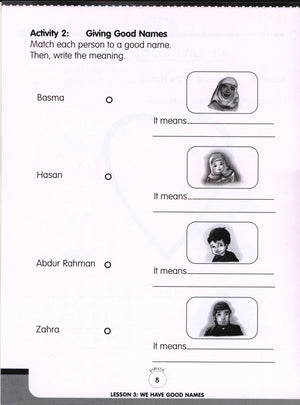 We Are Muslims Workbook Grade 1