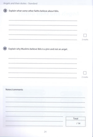 Safar Islamic Studies Workbook 4