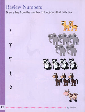 Learning Numbers and Counting in Arabic