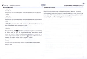 Safar Teacher’s Guide for Islamic Studies Book 3