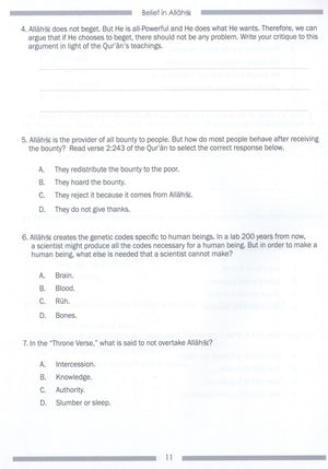 Weekend Learning Islamic Studies Workbook Level 7