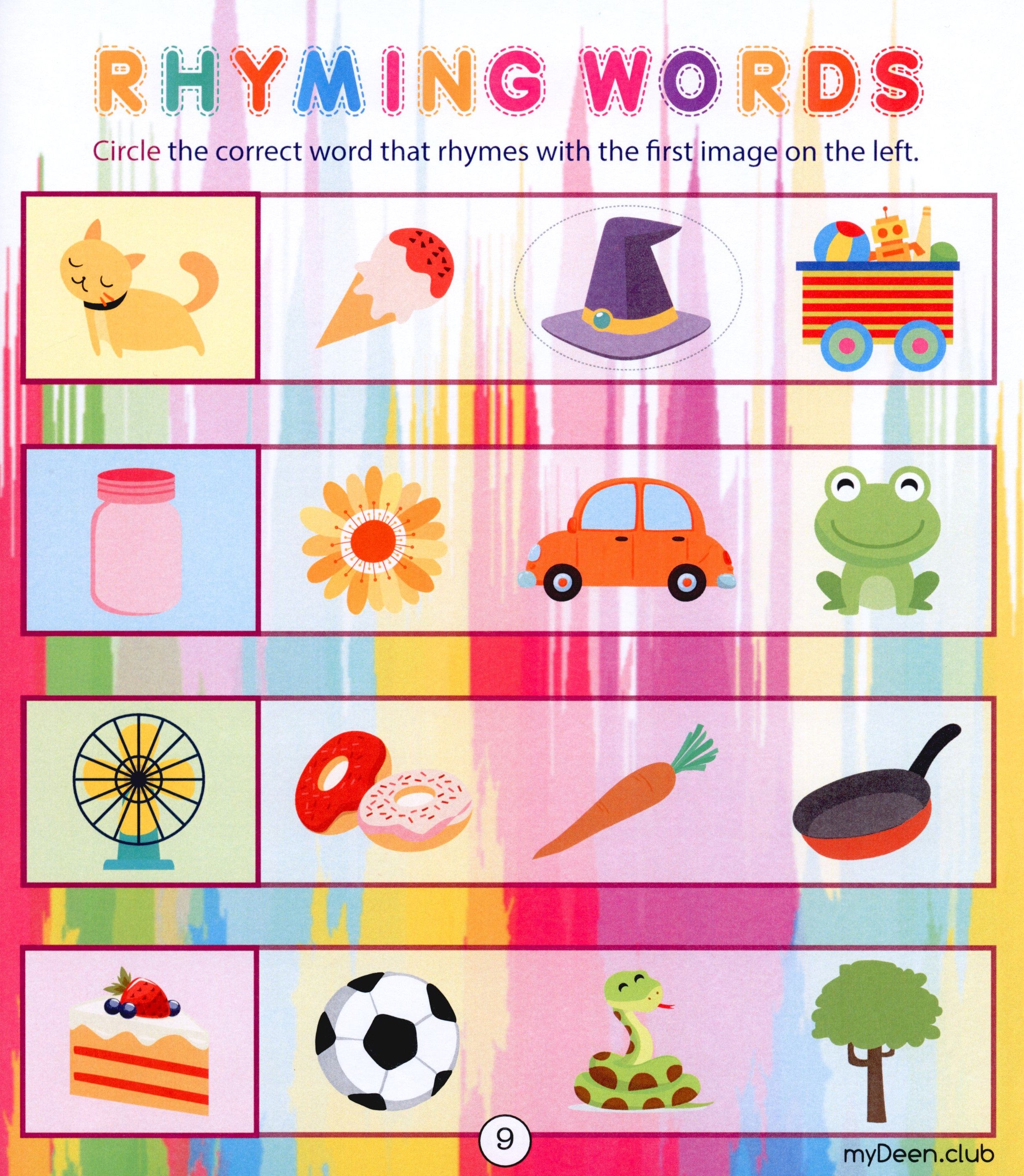 My Deen Islamic Activity Book 1 (2-4 Years)