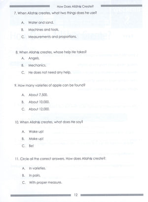 Weekend Learning Islamic Studies Workbook Level 2
